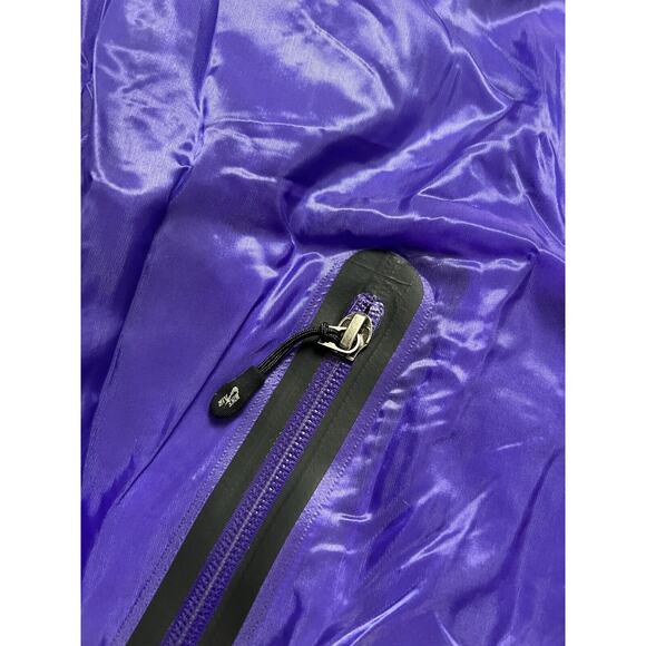 2007 Nike Air Purple Zip Up Satin Jacket Men’s L Rare Vintage - Picture 6 of 13